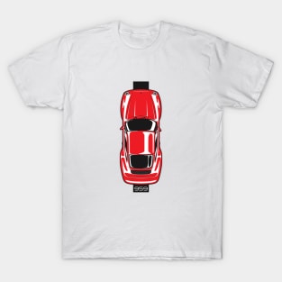 Red 959 Top View T-Shirt